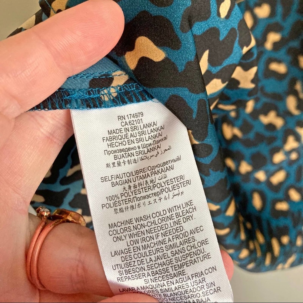 BCBGENERATION stardust cheetah satin midi skirt - Picture 5 of 10